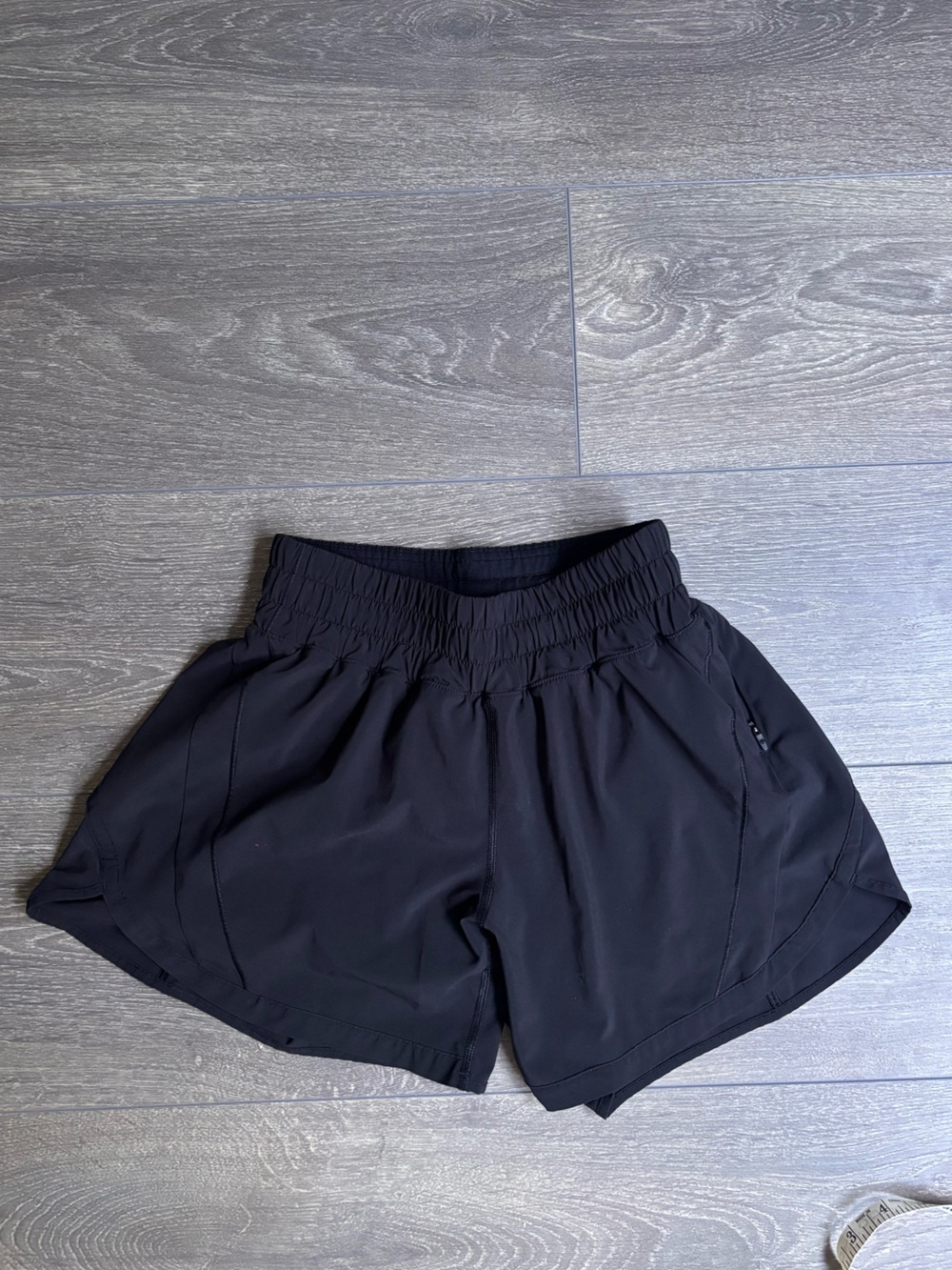 Lululemon Track That High Rise Lined Short- Black - Picture 7 of 12